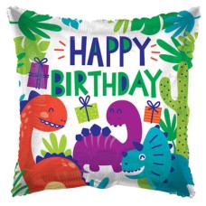 Balloon Happy Birthday Dino - Recycle